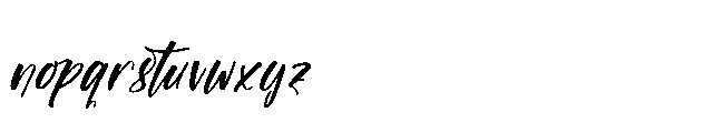 Biteful Market Regular Font LOWERCASE