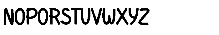 Biteyums Font UPPERCASE