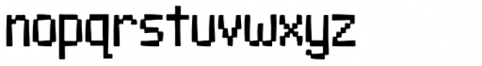 Bitfield Font LOWERCASE