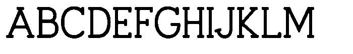 Bitfolio Font UPPERCASE