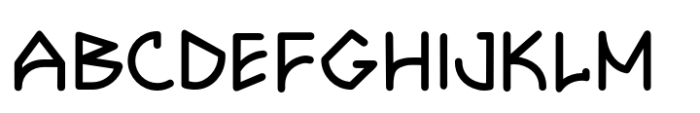 Bithead Bark Regular Font UPPERCASE