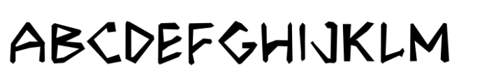 Bithead Byte Regular Font UPPERCASE