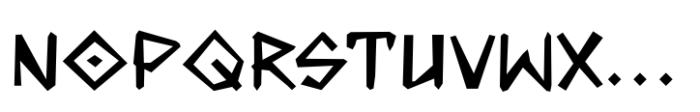 Bithead Byte Regular Font LOWERCASE