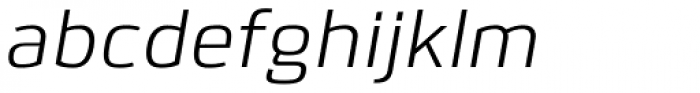 Bitner Italic Font LOWERCASE