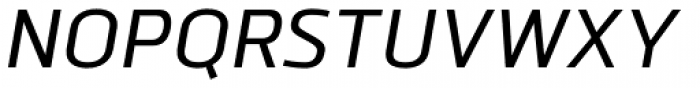 Bitner Medium Italic Font UPPERCASE