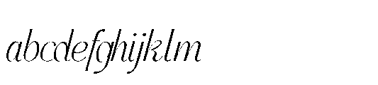 Bitoria Italic FONT