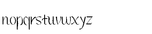 Bitoria Regular Font LOWERCASE