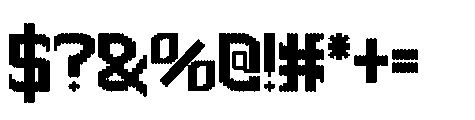 Bitova Font OTHER CHARS