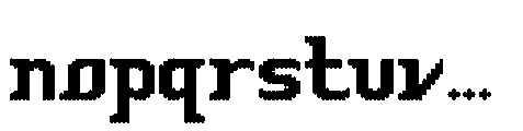Bitova Font LOWERCASE