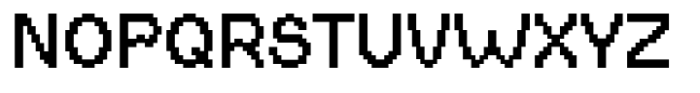 Bitpixel Font UPPERCASE