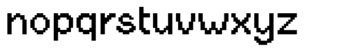 Bitpixel Font LOWERCASE