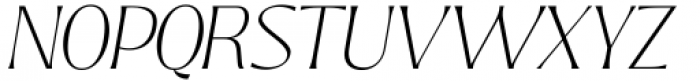 Bitra Variable Italic Font UPPERCASE