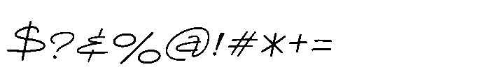 Bitriah Font OTHER CHARS