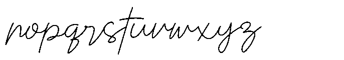 Bitriah Font LOWERCASE
