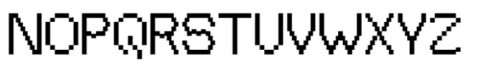 Bitroad Mono Mono Regular Font UPPERCASE
