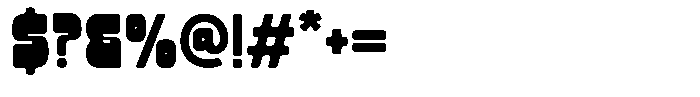 Bitsand Regular Font OTHER CHARS