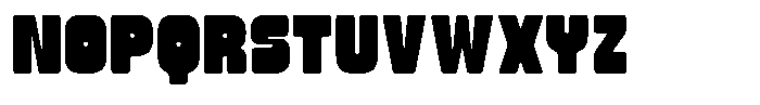Bitsand Regular Font UPPERCASE