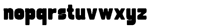 Bitsand Regular Font LOWERCASE