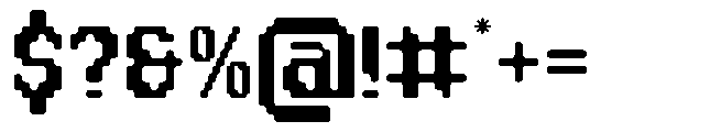 Bittera Rounded Font OTHER CHARS