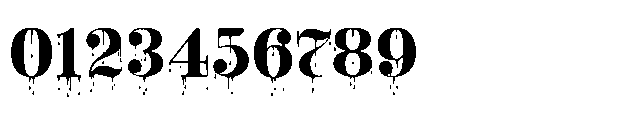 Bitterblood Font OTHER CHARS