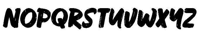 Bitterlove Story Font UPPERCASE