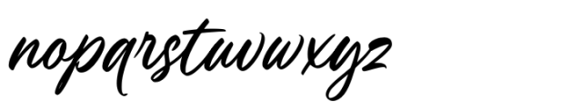 Bittersweet Dreaming Font LOWERCASE