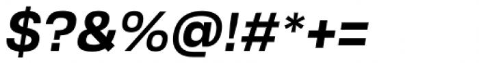 Biwa Bold Italic Font OTHER CHARS
