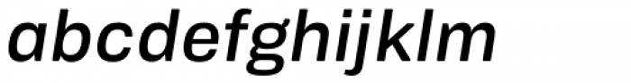 Biwa Display Regular Italic Font LOWERCASE