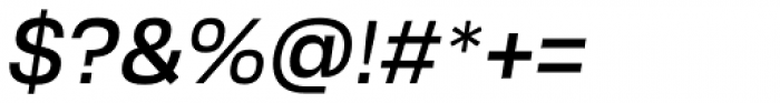 Biwa Regular Italic Font OTHER CHARS