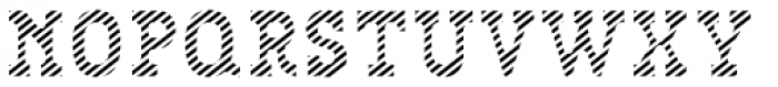 Bixa Stripe Font LOWERCASE