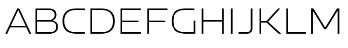 Bizmo Extra Light Font UPPERCASE