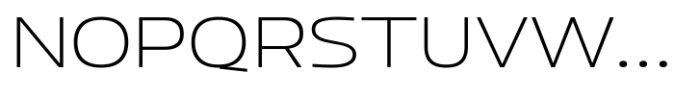 Bizmo Extra Light Font UPPERCASE