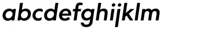 bill corp m3 SemiBold Oblique Font LOWERCASE