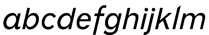 BiancoSans Italic FONT