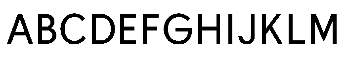 BiancoSans Regular Font UPPERCASE