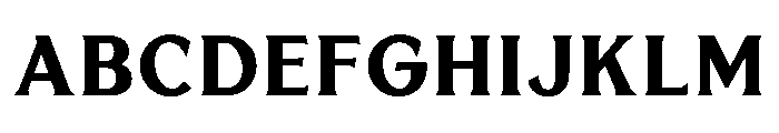 BiancoSerif ExtraBold Font UPPERCASE