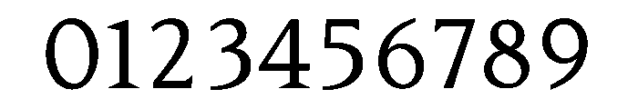 BiancoSerif Regular Font OTHER CHARS