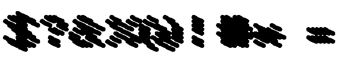 Bianzhidai Brush Font OTHER CHARS