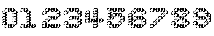 Bianzhidai Bubble Font OTHER CHARS