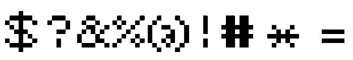 Bianzhidai COLR Back Font OTHER CHARS