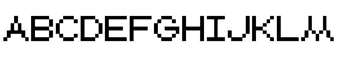 Bianzhidai COLR Back Font UPPERCASE