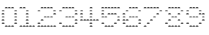 Bianzhidai COLR Front Font OTHER CHARS