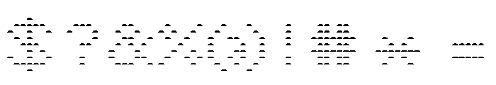Bianzhidai COLR Front Font OTHER CHARS