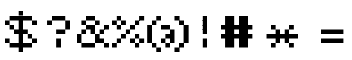 Bianzhidai COLR GRAY Font OTHER CHARS