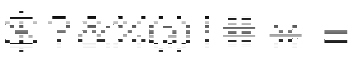 Bianzhidai COLR Grid Font OTHER CHARS