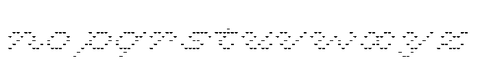 Bianzhidai COLR Highlight Font LOWERCASE