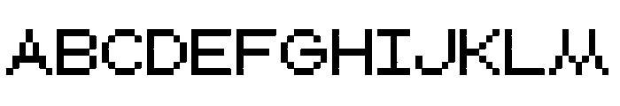 Bianzhidai COLR RGB Font UPPERCASE