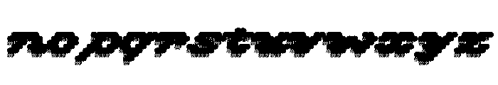 Bianzhidai Cloud Font LOWERCASE