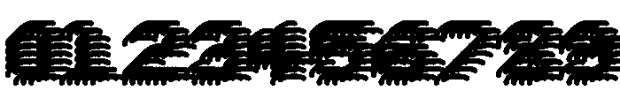 Bianzhidai Messier Font OTHER CHARS