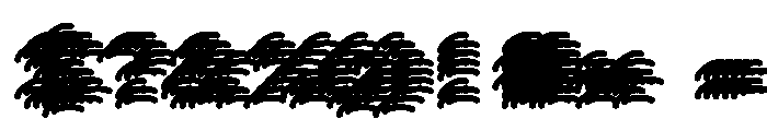 Bianzhidai Messier Font OTHER CHARS